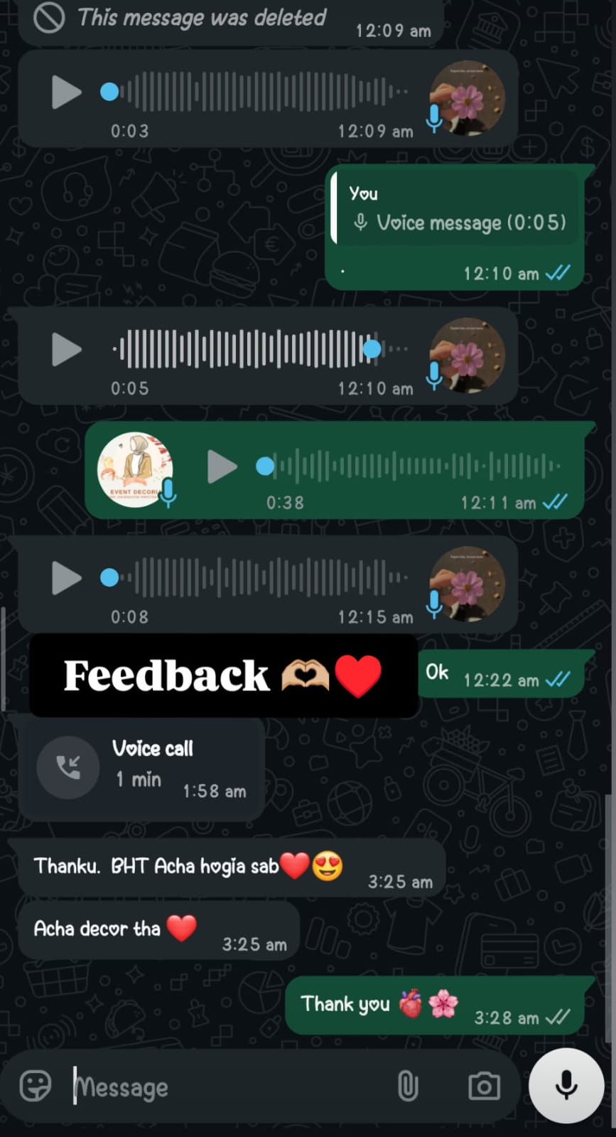 SweetCakeBloom Customer Review
