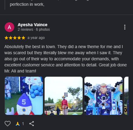 SweetCakeBloom Customer Review